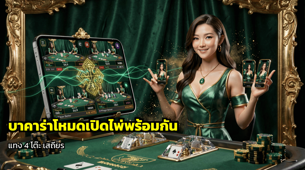 บาคาร่าโหมดเปิดไพ่พร้อมกัน
