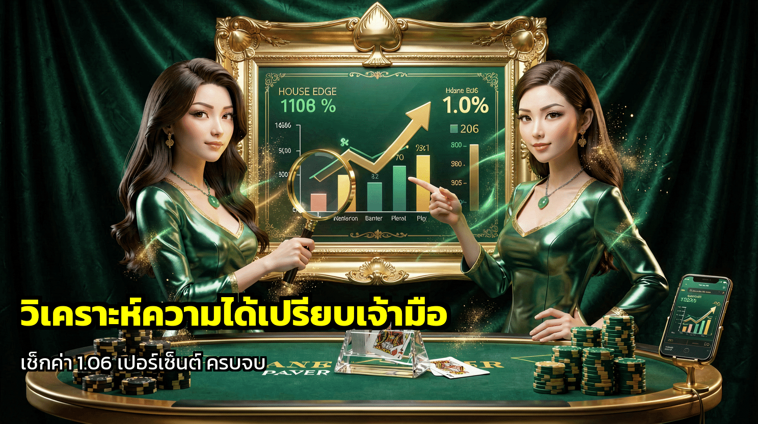 วิเคราะห์ความได้เปรียบเจ้ามือ