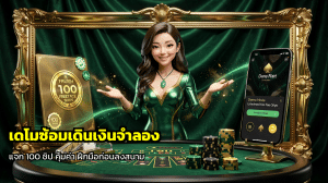 เดโมซ้อมเดินเงินจำลอง